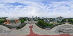 成都市_ 温江区_ 天府街道_温江交通学院_航拍3 人检通道正上方_52